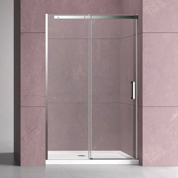Душевая дверь в нишу Vincea Dice VDS-4D160CL 160 см, профиль хром