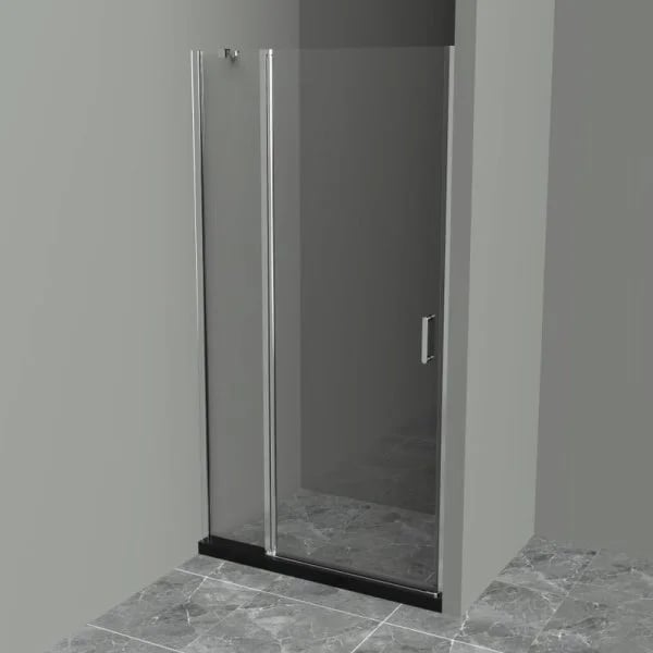 Душевая дверь в нишу BelBagno Uno B-12-50+70-C-Cr стекло прозрачное