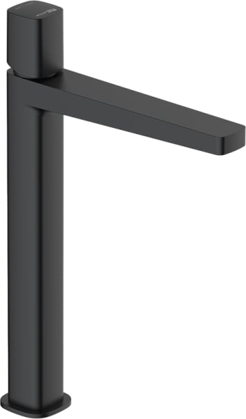 Смеситель для раковины Wasserkraft Nuthe 9103H черный soft-touch