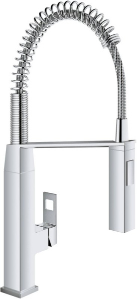 Смеситель для кухни Grohe Eurocube 31395000 с гибким изливом