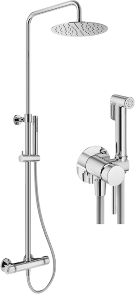 Комплект для ванной Plumberia Selection Ixo KITZXO6302CR хром