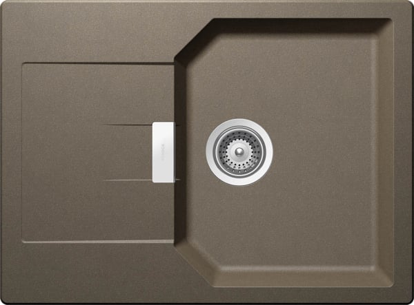Мойка кухонная Schock Manhattan 45D Cristalite альпака