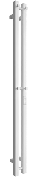 Полотенцесушитель электрический Двин X-2 plaza neo 120х80, белый