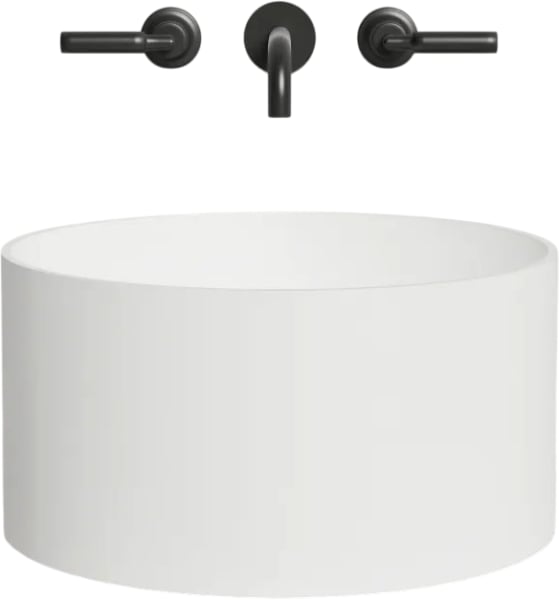 Накладная раковина Salini Armonia Round 02 130412G белый