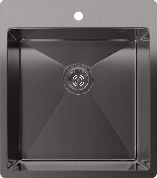 Мойка кухонная Rivelato Rinox 4450 PVD black