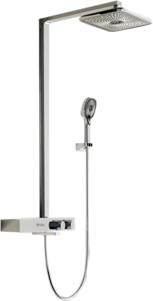 Душевая стойка Vincea Inspire VSFS-3I13TCH, с термостатом, хром