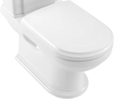 Чаша для унитаза-компакта Villeroy & Boch Hommage 666210R1 альпийский белый