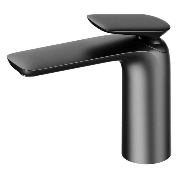 Смеситель для раковины металл Gun Metal, AQUAme Como AQM6510GM
