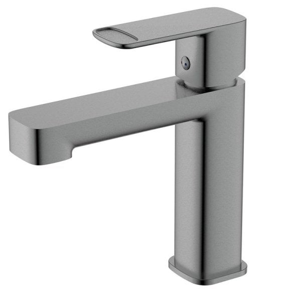 Смеситель для раковины металл Gun Metal, AQUAme Parma AQM6610GM