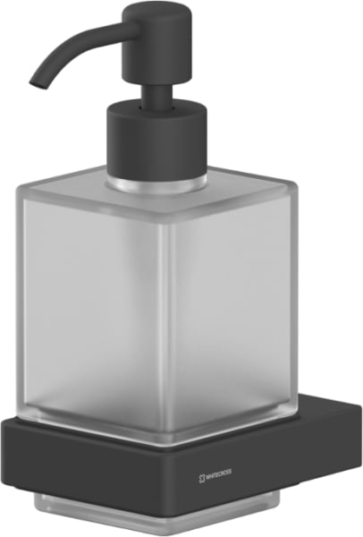 Дозатор WHITECROSS Cubo CU2440BL черный матовый