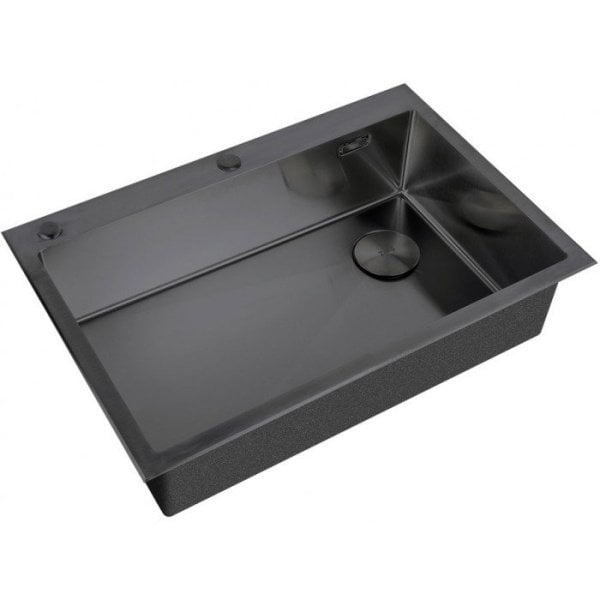 Мойка кухонная Zorg Inox Lux 7551 Grafit