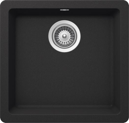 Мойка кухонная Schock Quadro 700509U 50 Cristalite оникс