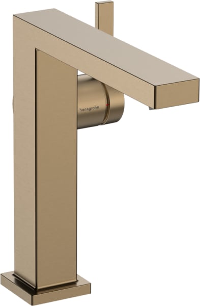Смеситель для раковины Hansgrohe Tecturis E 150 Fine 73040140 шлифованная бронза