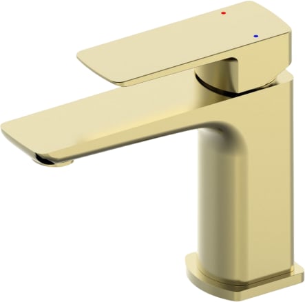 Смеситель для раковины Wonzon & Woghand WW-88139003-BG брашированное золото