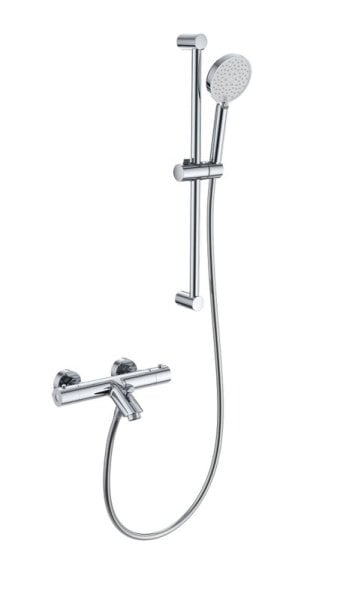 Термостатический смеситель Wonzon & Woghand WW-C2002-A-CR, для ванны с душем, хром
