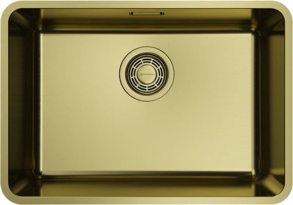 Мойка кухонная Omoikiri Omi 53-U/I Ultra Mini-LG светлое золото