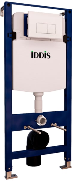 Система инсталляции для унитазов IDDIS Optima Home OPH0000i32K, с кнопкой смыва, белая