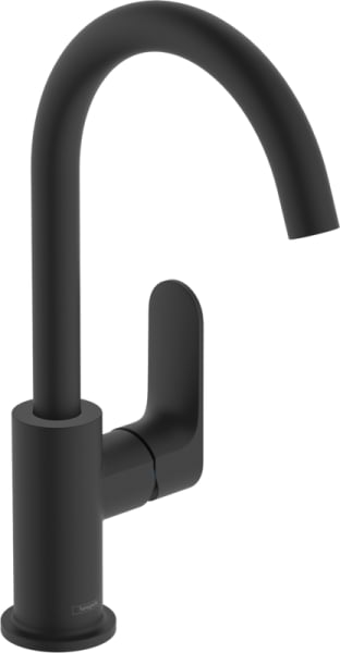 Смеситель для раковины Hansgrohe Rebris S 72536670 черный матовый