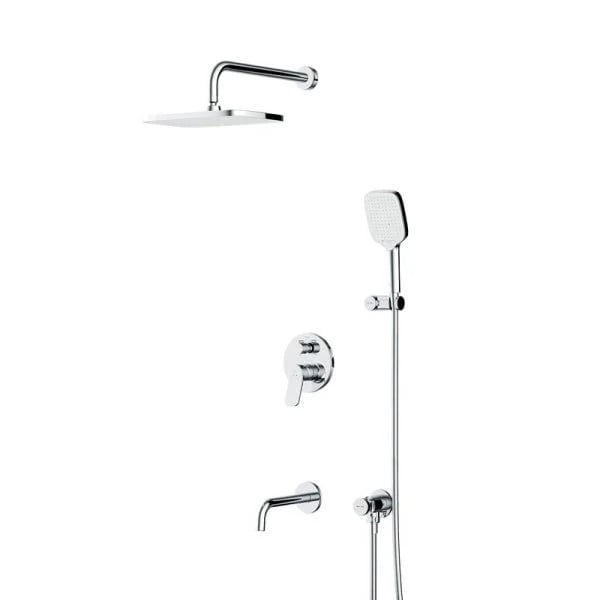 Душевой комплект AM.PM X-Joy FB85A3RH40 С ВНУТРЕННЕЙ ЧАСТЬЮ, хром