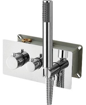 Термостатический смеситель встраиваемый RGW Shower Panels SP-44-01 С ВНУТРЕННЕЙ ЧАСТЬЮ, для душа
