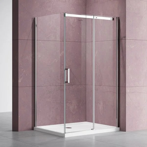 Душевой уголок Vincea Dice VSR-4D1013CL 130х100 см, профиль хром