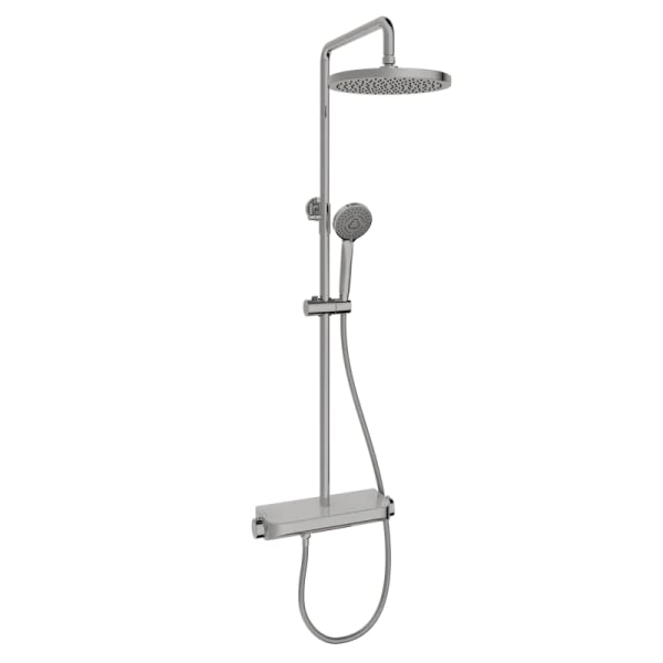 Душевая стойка Sancos Teo SC11002CH с термостатом, хром