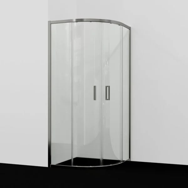Душевой уголок Wasserkraft Tauber 64S23 100х100 см, профиль никель, стекло прозрачное