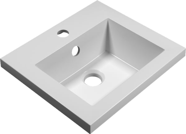 Мебельная раковина Florentina Анита 40 белая