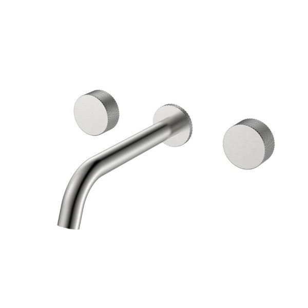 Смеситель для раковины Boheme Stick touch 152-2-SGM.2 С ВНУТРЕННЕЙ ЧАСТЬЮ, shine gun metal
