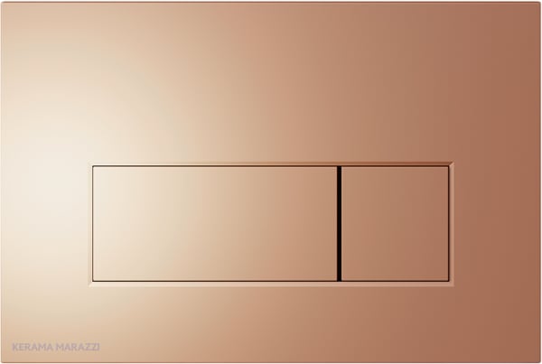 Кнопка смыва для инсталляции KERAMA MARAZZI FPS.A.RGM пластик, цвет розовое матовое золото