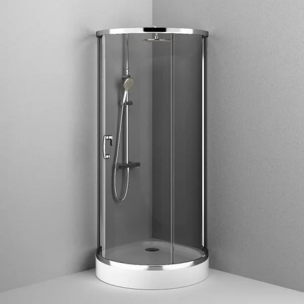 Душевой уголок AM.PM Like W83UG-333-095CG 95x95 профиль хром, стекло тонированное