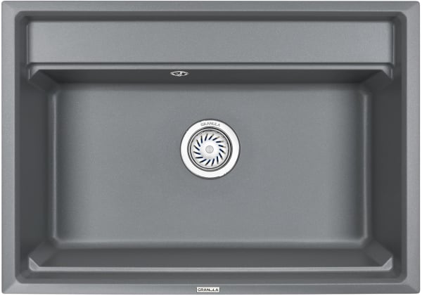 Мойка кухонная Granula Kitchen Space 7301, алюминиум