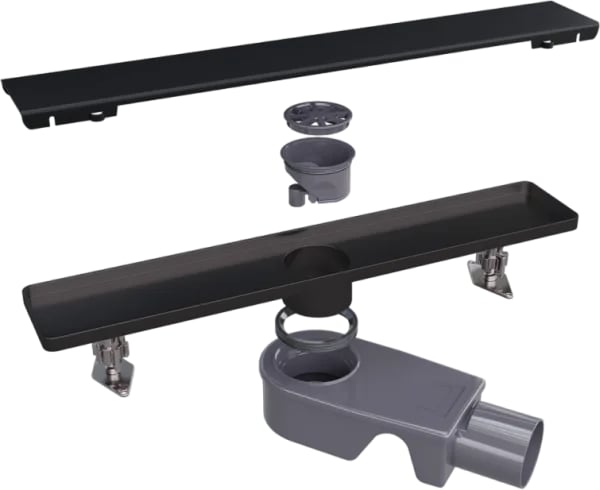 Душевой трап (лоток) RGW Shower Drain SDR-20B 60 см, черный
