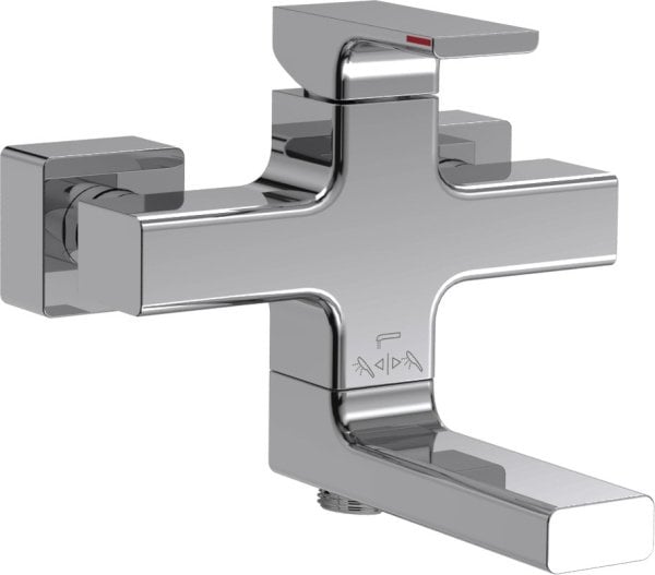 Смеситель для ванны с душем Jacob Delafon Strayt E45370-CP
