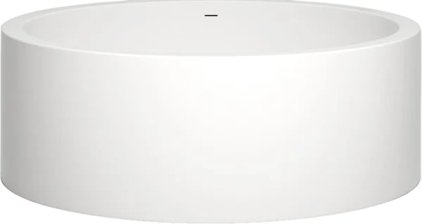Ванна из искусственного камня Salini Isola S-Sense 200x200 см, отдельностоящая, матовая белая, кругл