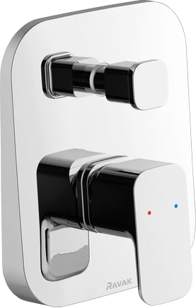 Встраиваемый смеситель Ravak 10° Free X070134 С ВНУТРЕННЕЙ ЧАСТЬЮ, нержавеющая стал