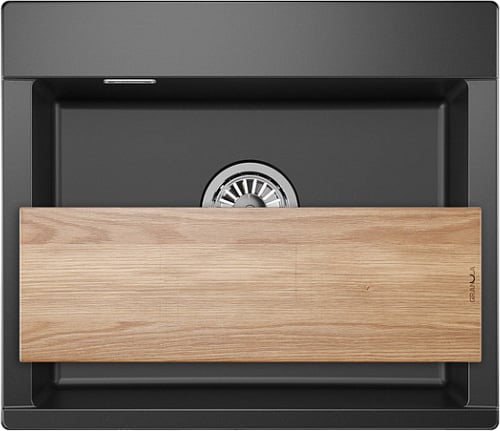 Мойка кухонная Granula Estetica 5804, шварц