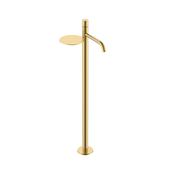 Напольный смеситель для раковины Boheme Stick 120-MG matt gold diamond