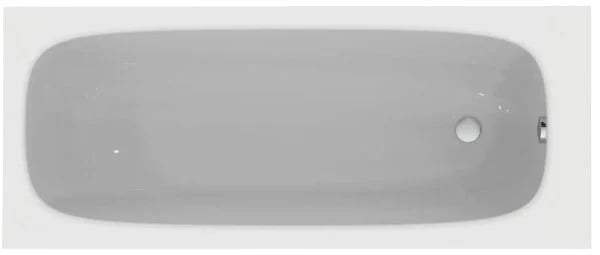 Акриловая ванна Ideal Standard I.life A T476001 без опоры 170x75 см, пристенная, euro white 