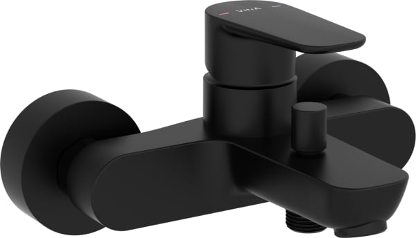 Смеситель для ванны с душем VitrA Flow Soft A4294636EXP, черный матовый