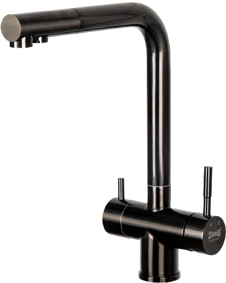 Смеситель для кухни Zorg Inox SZR-7039 GRAFIT графит