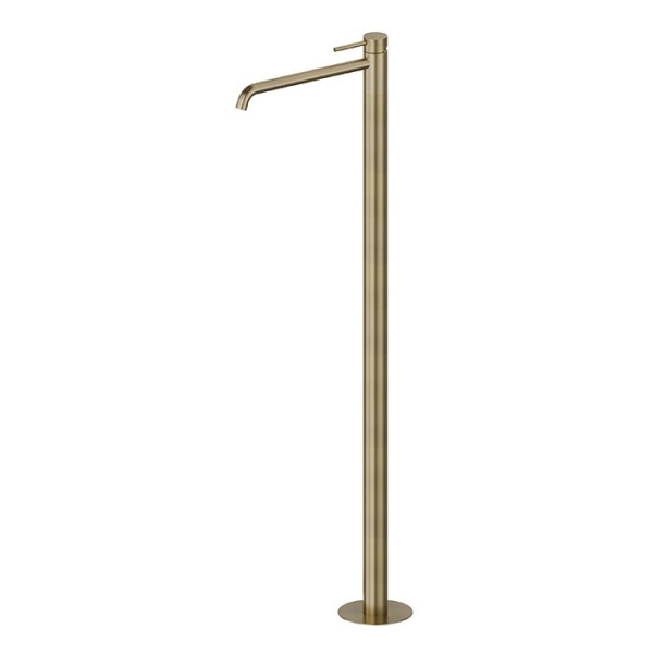 Напольный смеситель для раковины Newform X-Steel 316 69618EX.59.098 pale gold