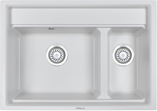 Мойка кухонная Granula Kitchen Space 7302, арктик