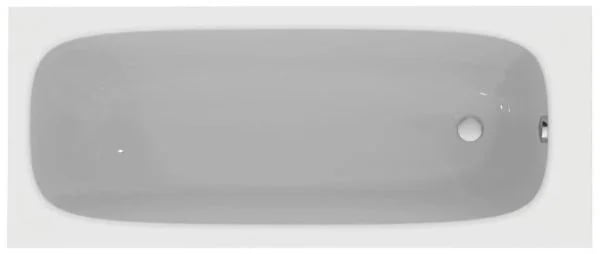 Акриловая ванна Ideal Standard I.life A T475901 без опоры 170x70 см, пристенная, euro white
