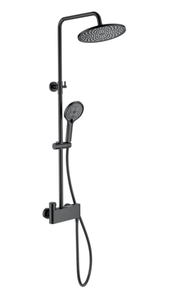 Душевая стойка Wonzon & Woghand MUSE Corno WW-B3110-MB, матовая черная