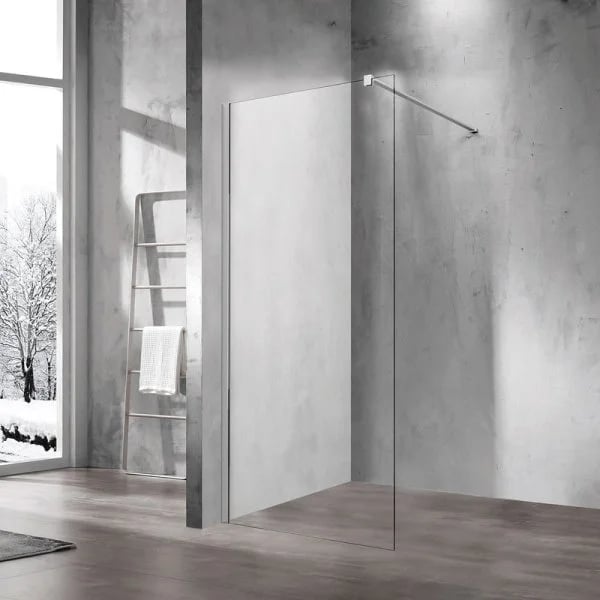 Душевая перегородка Vincea Walk-in VSW-1H110CL 110 см, профиль хром, стекло прозрачное