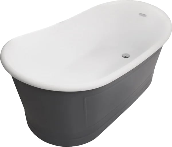 Акриловая ванна BelBagno 170x90 см, левая, BB32-CF36