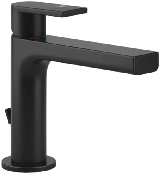 Смеситель для раковины Gessi Emporio Via manzoni 38601, черный матовый