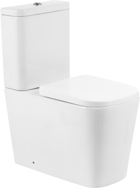 Унитаз-компакт напольный BelBagno Albano BB120CPR безободковый, сиденье BB120SC с микролифтом