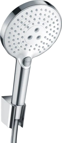 Душевой гарнитур Hansgrohe Raindance Select S 26721400, белый, хром